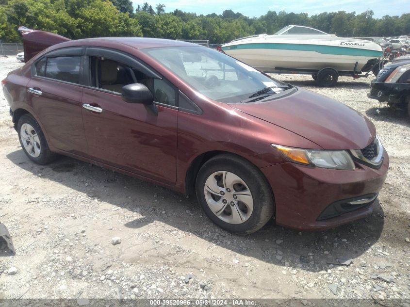 2013 HONDA CIVIC LX