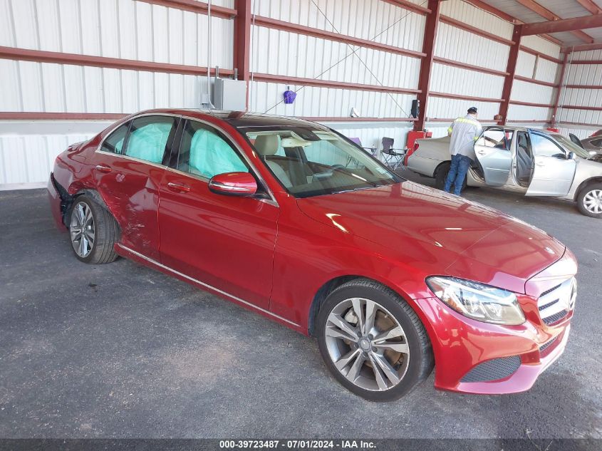 2016 MERCEDES-BENZ C 300 4MATIC/LUXURY 4MATIC/SPORT 4MATIC