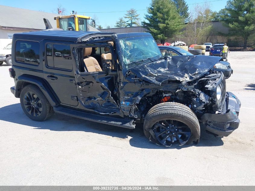 2023 JEEP WRANGLER 4XE SAHARA 4X4