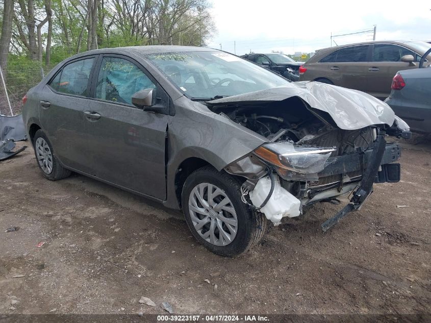 2017 TOYOTA COROLLA LE