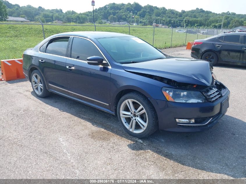 2013 VOLKSWAGEN PASSAT SEL