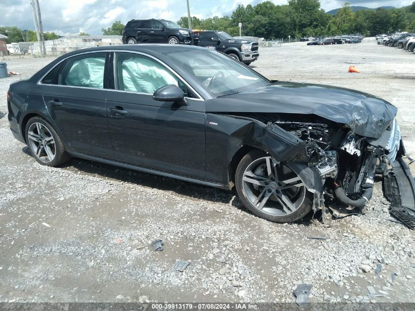 2018 AUDI A4 2.0T TECH PREMIUM