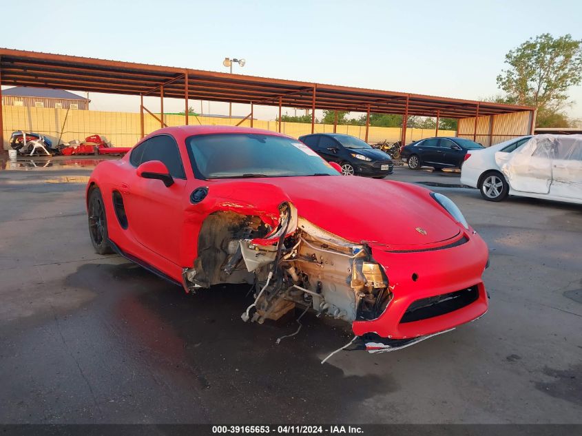 2014 PORSCHE CAYMAN