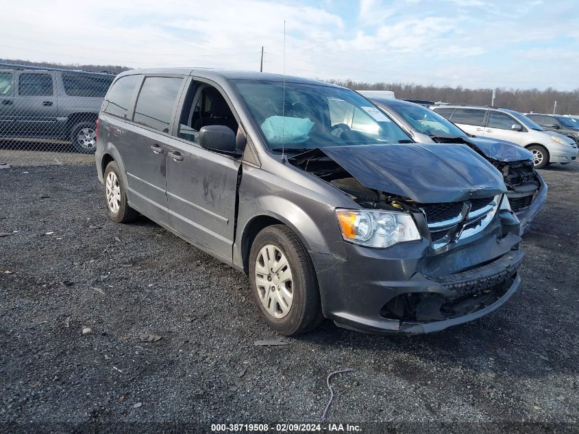 2016 DODGE GRAND CARAVAN AMERICAN VALUE PKG