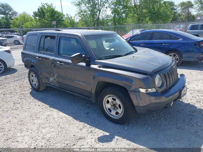 2016 JEEP PATRIOT SPORT