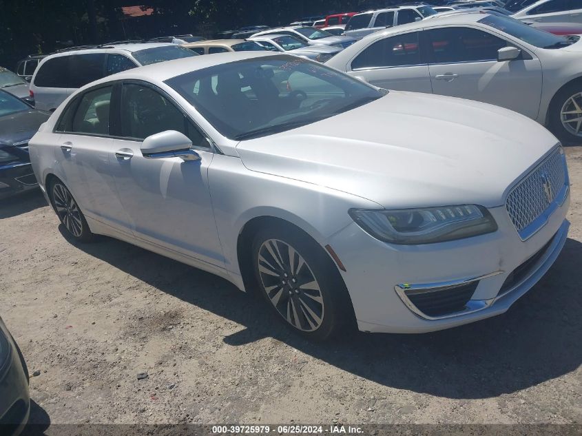 2017 LINCOLN MKZ RESERVE