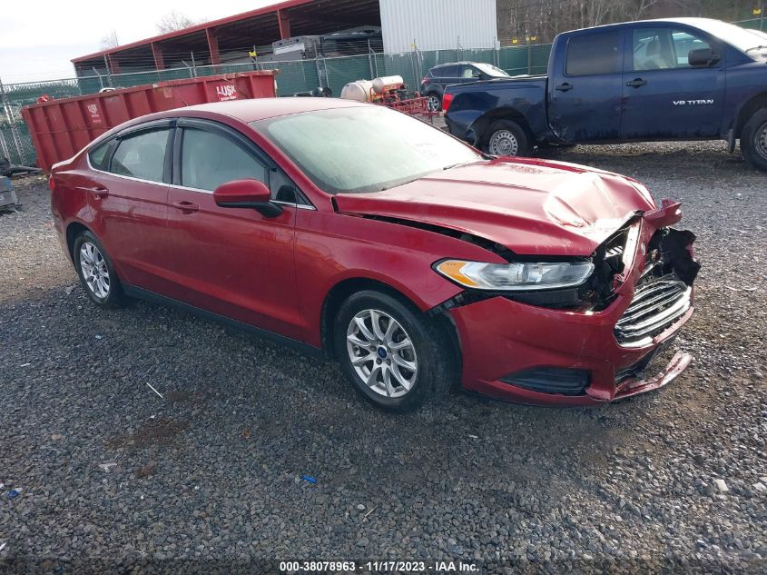 2016 FORD FUSION S