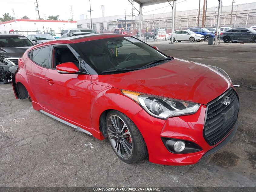 2016 HYUNDAI VELOSTER TURBO