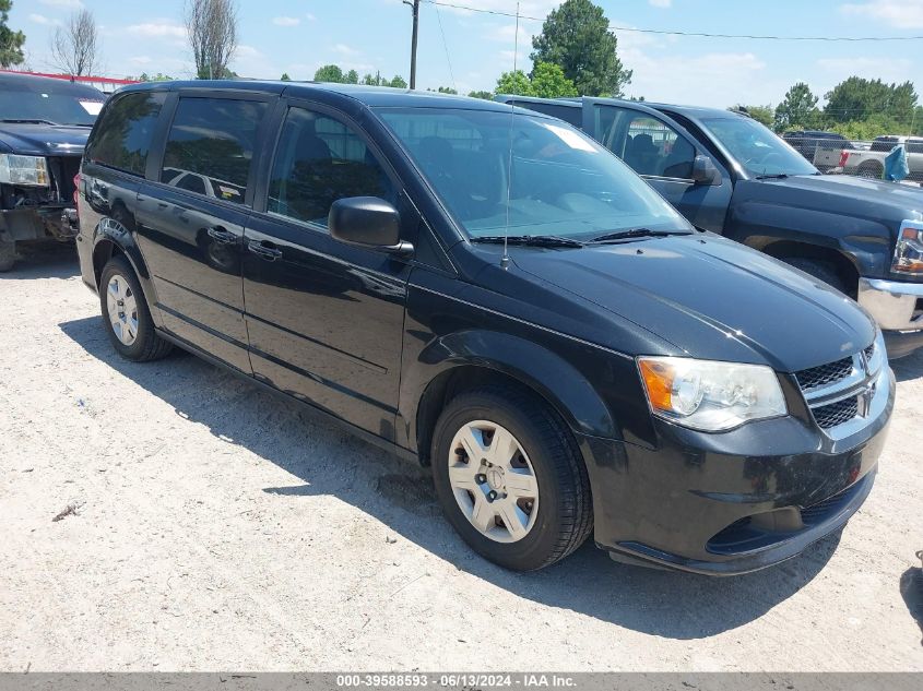 2012 DODGE GRAND CARAVAN SE/AVP