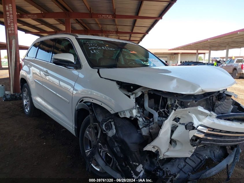 2019 TOYOTA HIGHLANDER LIMITED