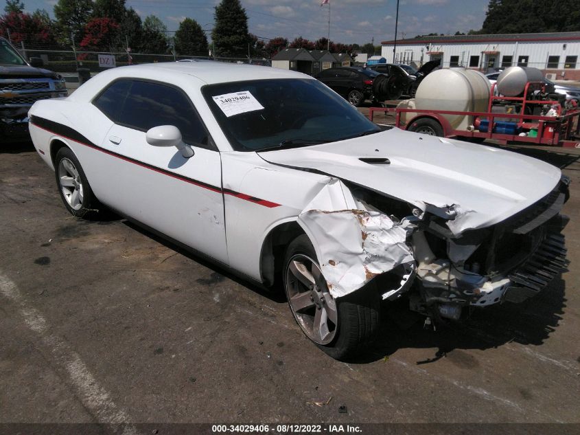 2012 DODGE CHALLENGER SXT