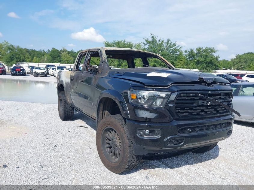 2022 RAM 1500 BIG HORN QUAD CAB 4X2 6'4 BOX