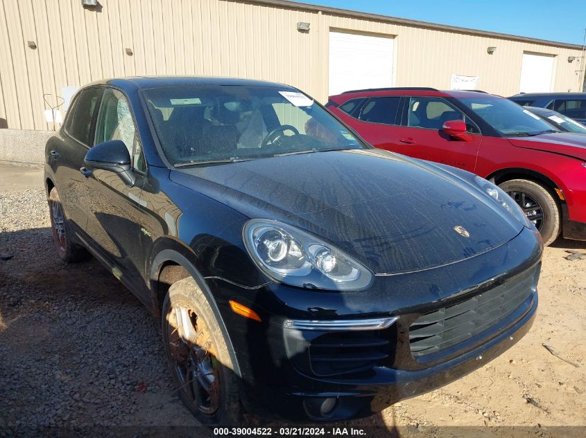 2016 PORSCHE CAYENNE E-HYBRID S