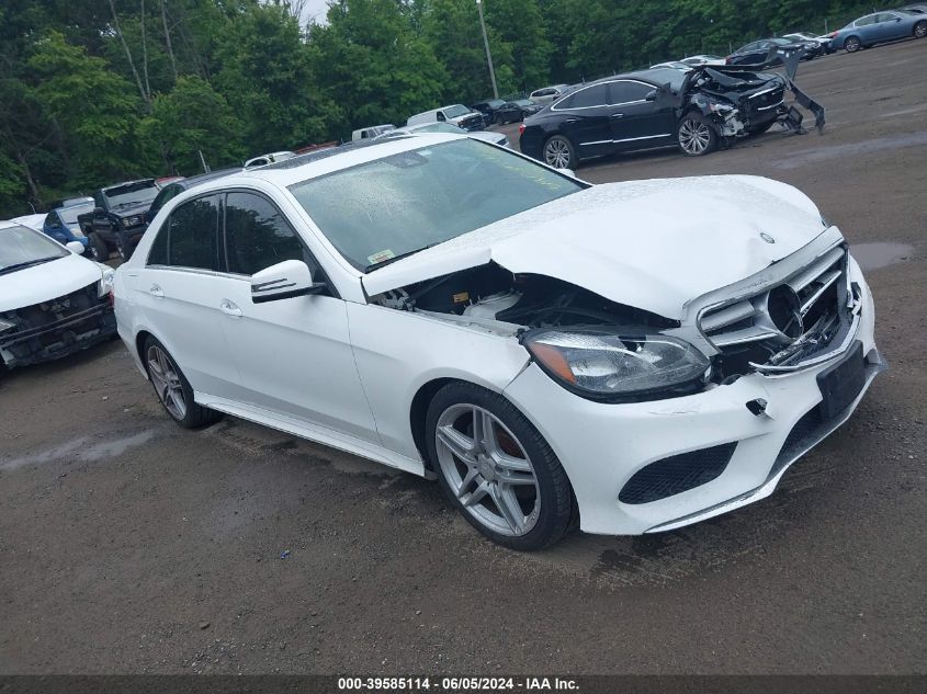 2014 MERCEDES-BENZ E 350 4MATIC