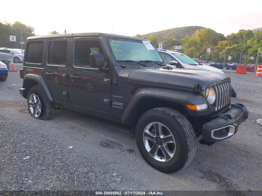 2023 JEEP WRANGLER 4-DOOR SAHARA 4X4