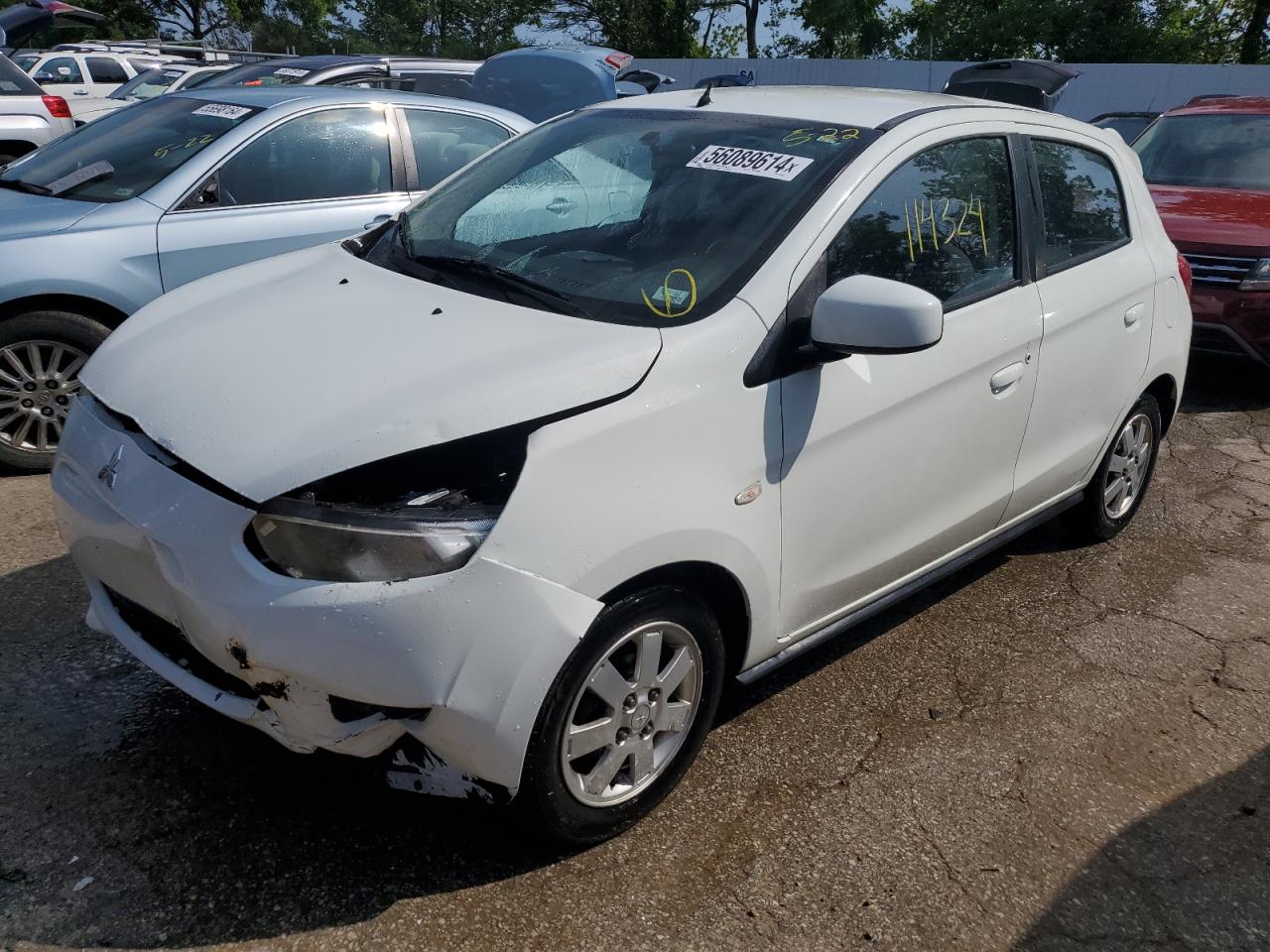 2014 MITSUBISHI MIRAGE ES