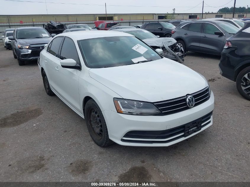 2017 VOLKSWAGEN JETTA 1.4T S