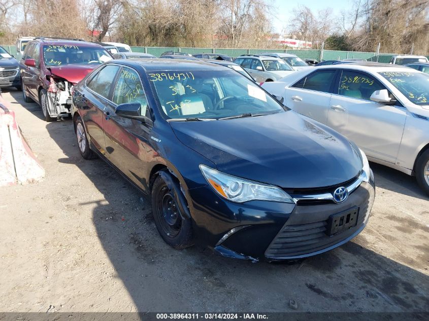 2016 TOYOTA CAMRY HYBRID LE