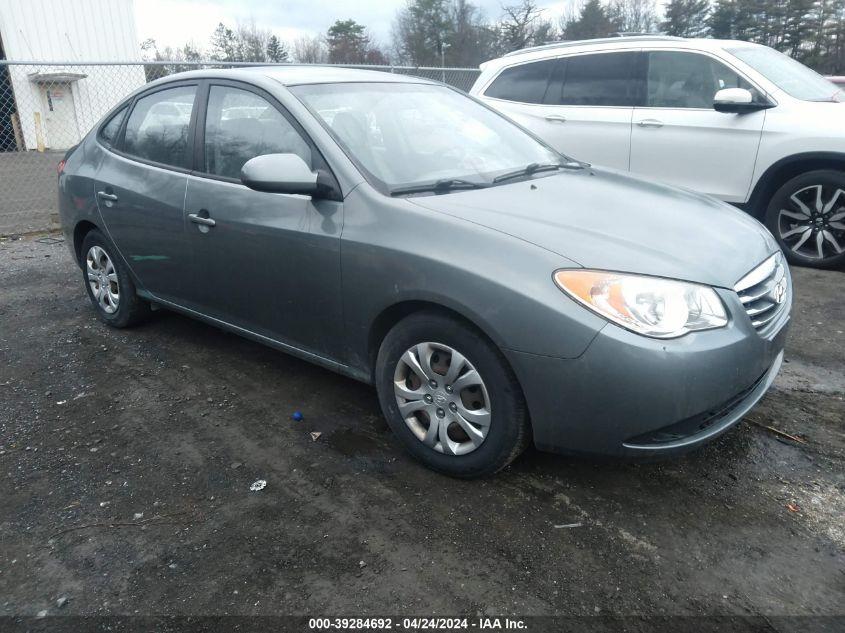 2010 HYUNDAI ELANTRA BLUE