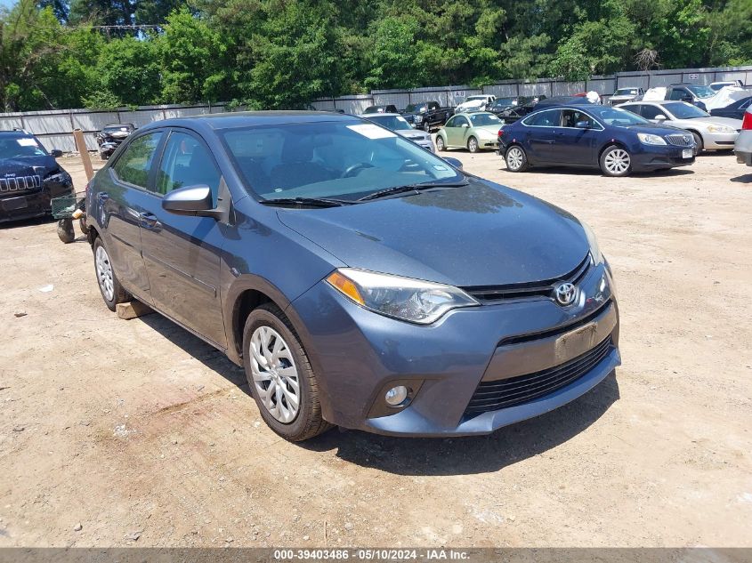 2016 TOYOTA COROLLA LE PLUS