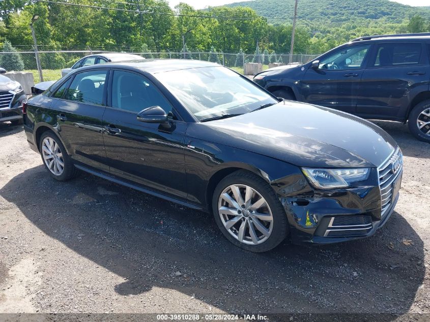 2018 AUDI A4 2.0T PREMIUM/2.0T TECH PREMIUM