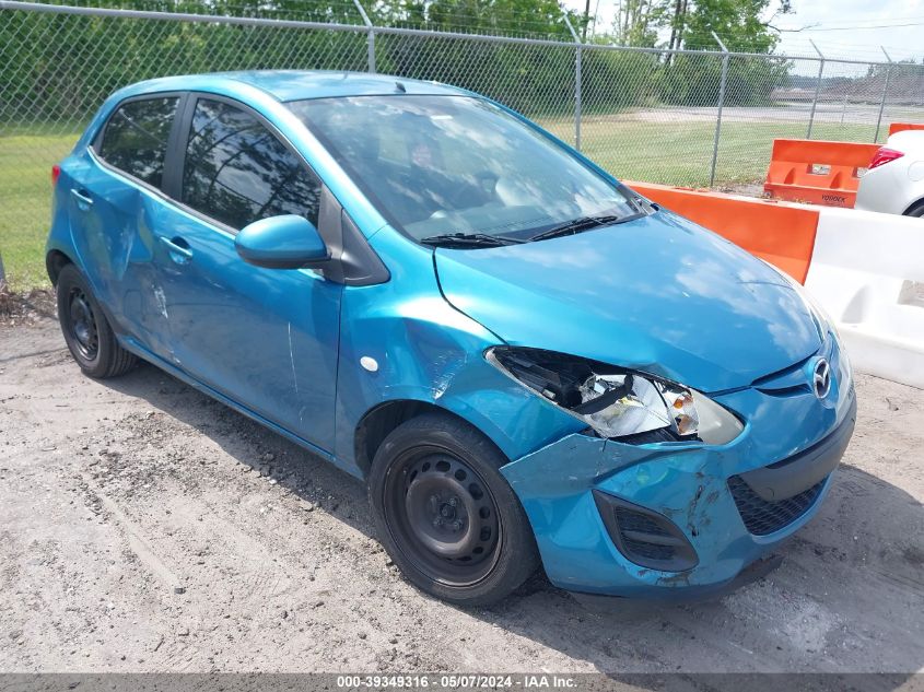 2012 MAZDA MAZDA2 SPORT