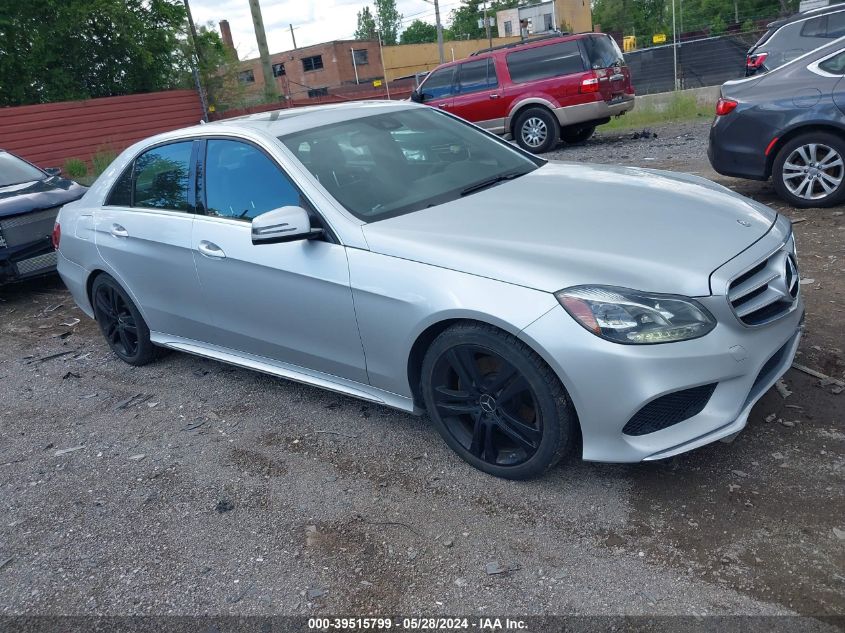 2014 MERCEDES-BENZ E 350 4MATIC