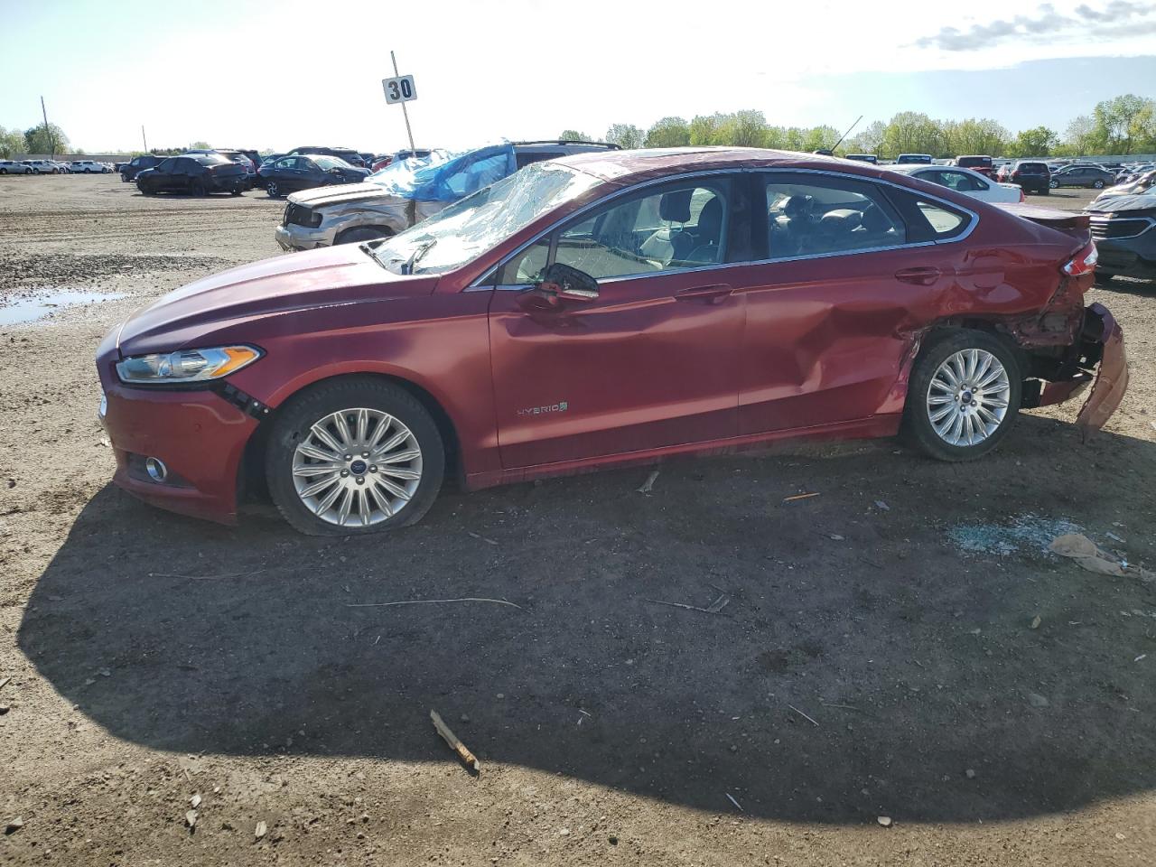 2016 FORD FUSION SE HYBRID