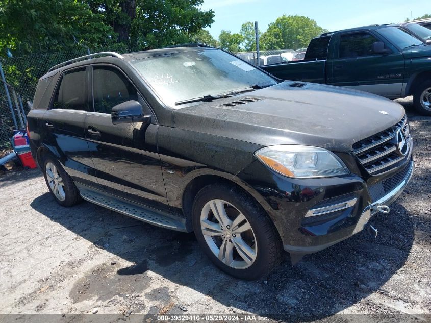 2012 MERCEDES-BENZ ML 350 BLUETEC 4MATIC