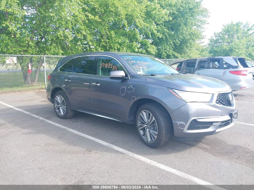 2018 ACURA MDX SPORT HYBRID TECHNOLOGY PACKAGE