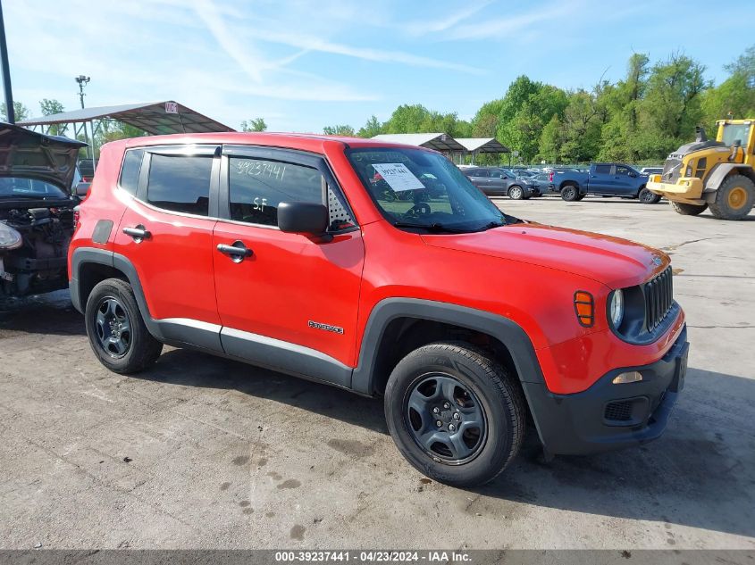 2017 JEEP RENEGADE SPORT 4X4