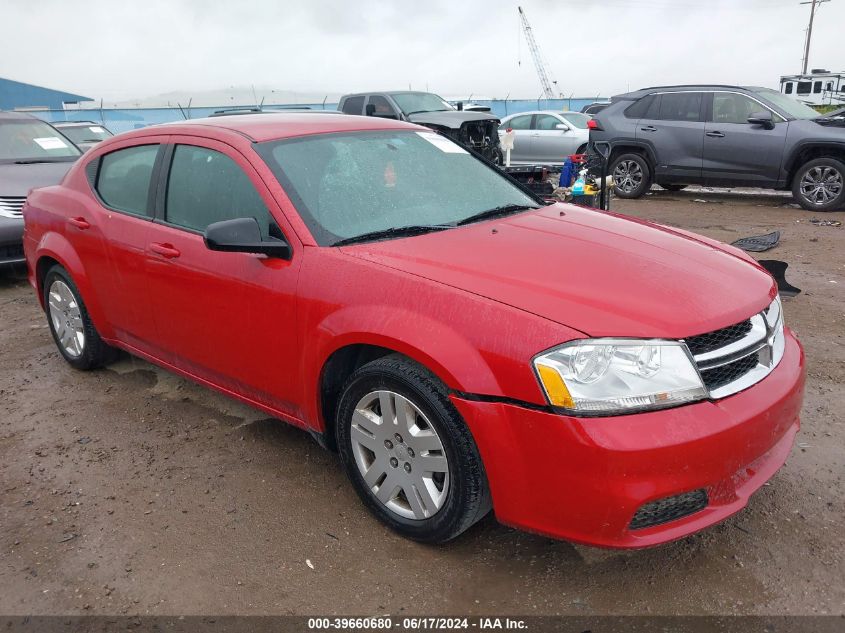 2013 DODGE AVENGER SE