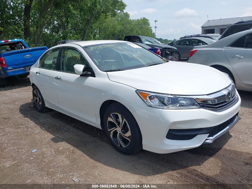 2017 HONDA ACCORD LX