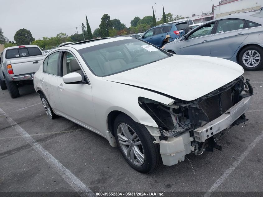 2013 INFINITI G37X