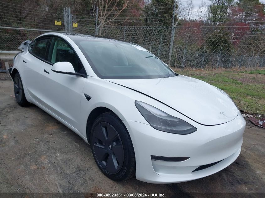 2022 TESLA MODEL 3 LONG RANGE DUAL MOTOR ALL-WHEEL DRIVE