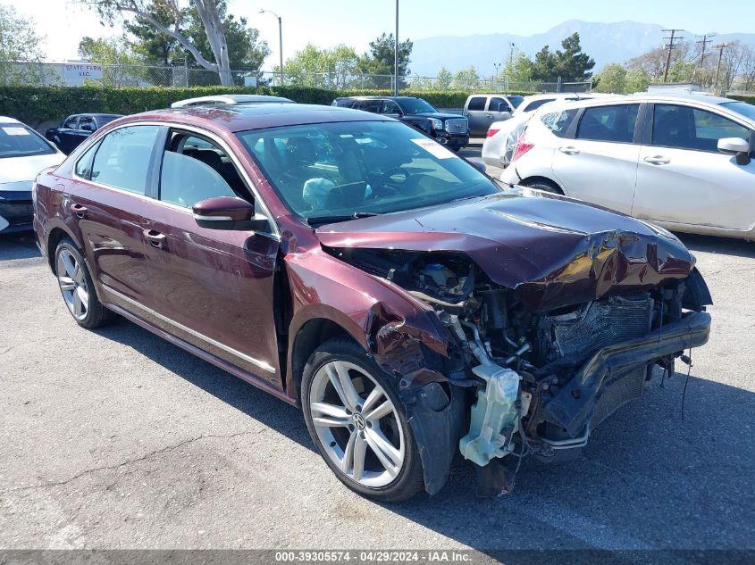 2013 VOLKSWAGEN PASSAT 2.0L TDI SEL PREMIUM