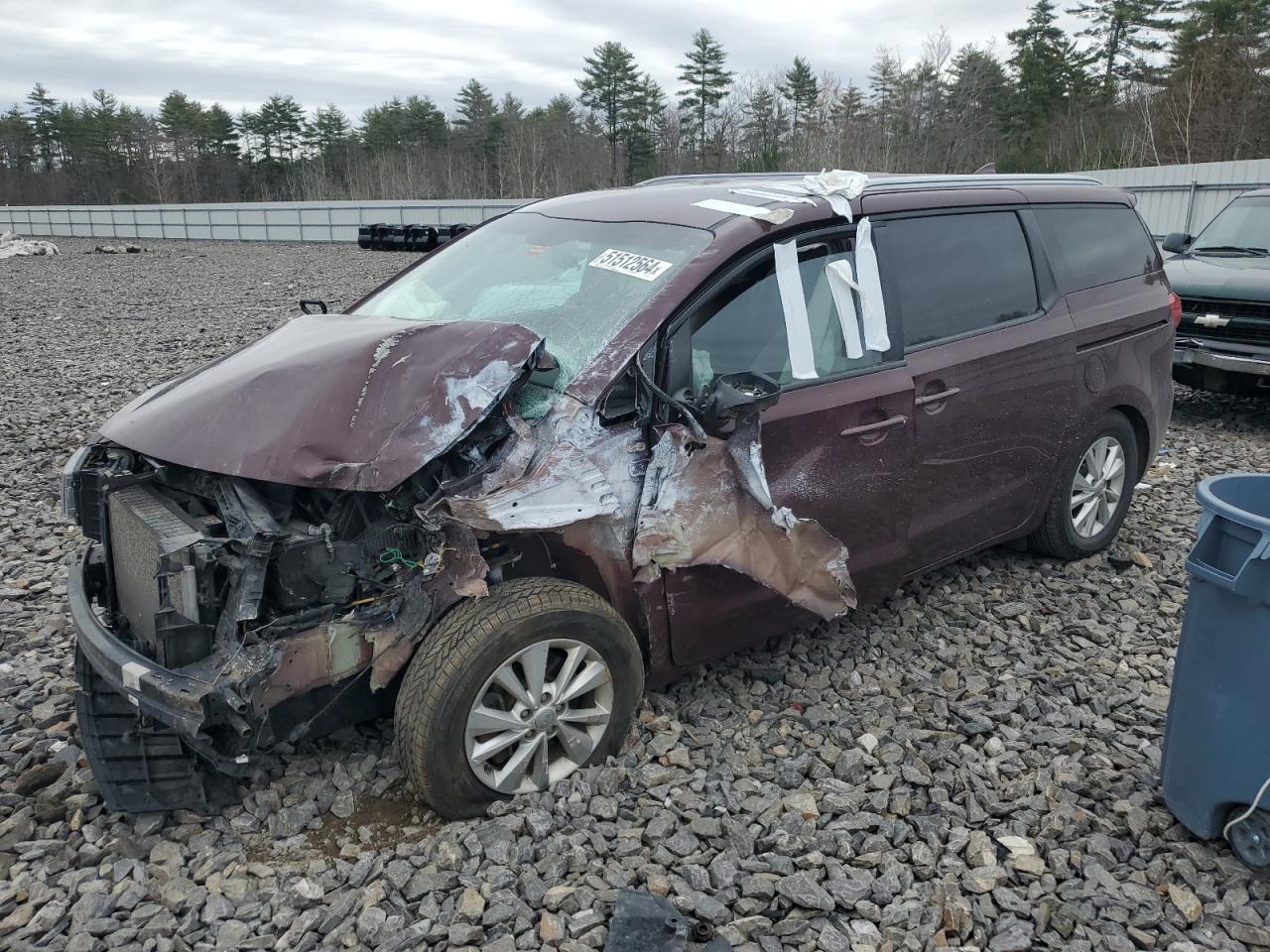 2016 KIA SEDONA LX