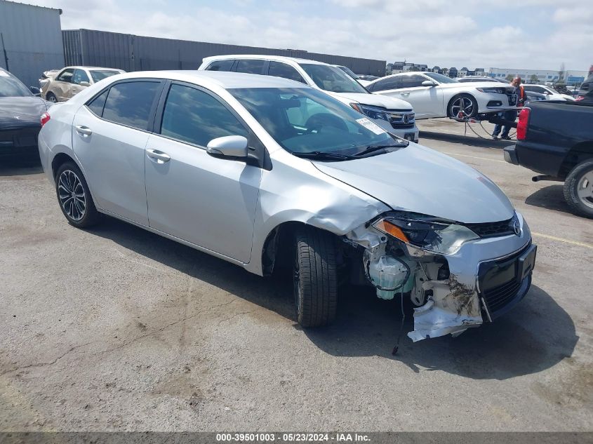 2015 TOYOTA COROLLA S PLUS