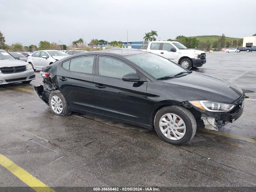 2018 HYUNDAI ELANTRA SE