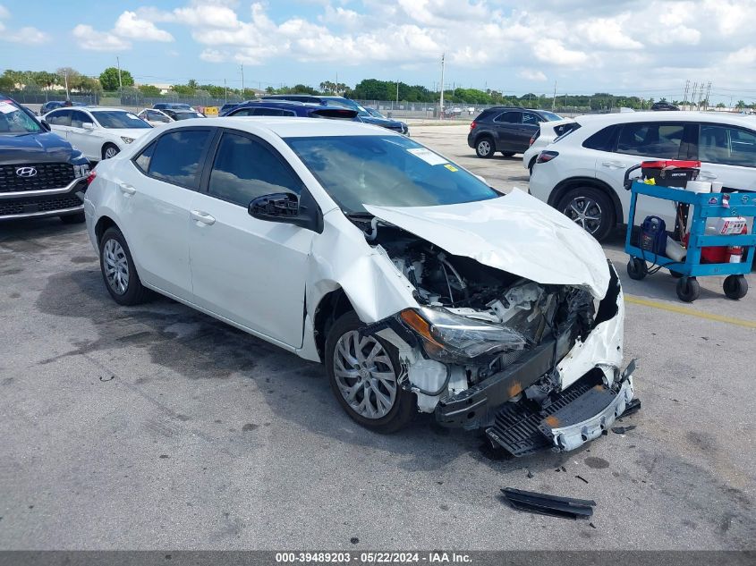 2019 TOYOTA COROLLA LE