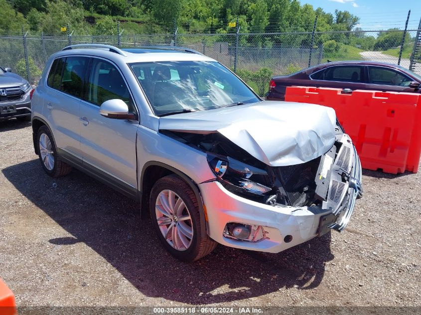 2015 VOLKSWAGEN TIGUAN S/SE/SEL/R-LINE