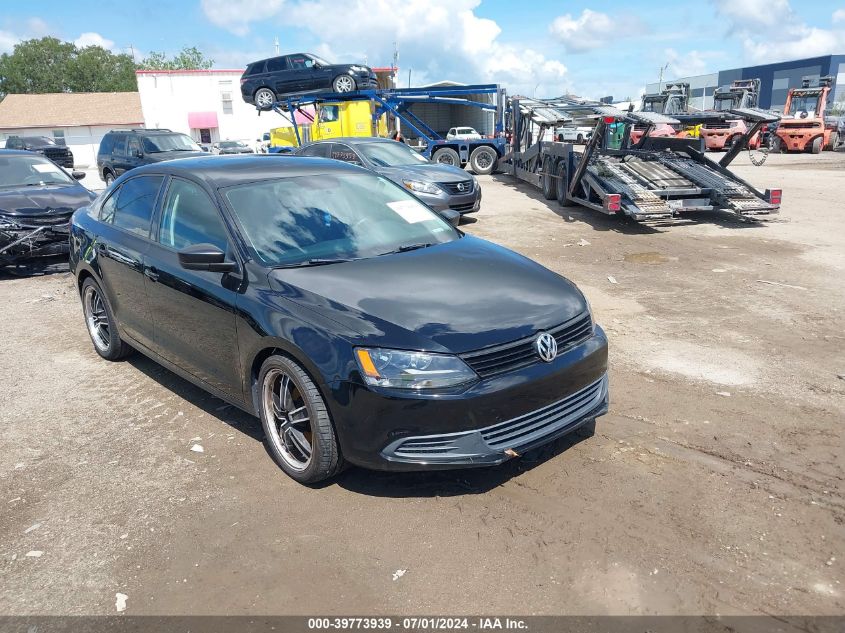 2012 VOLKSWAGEN JETTA 2.0L S