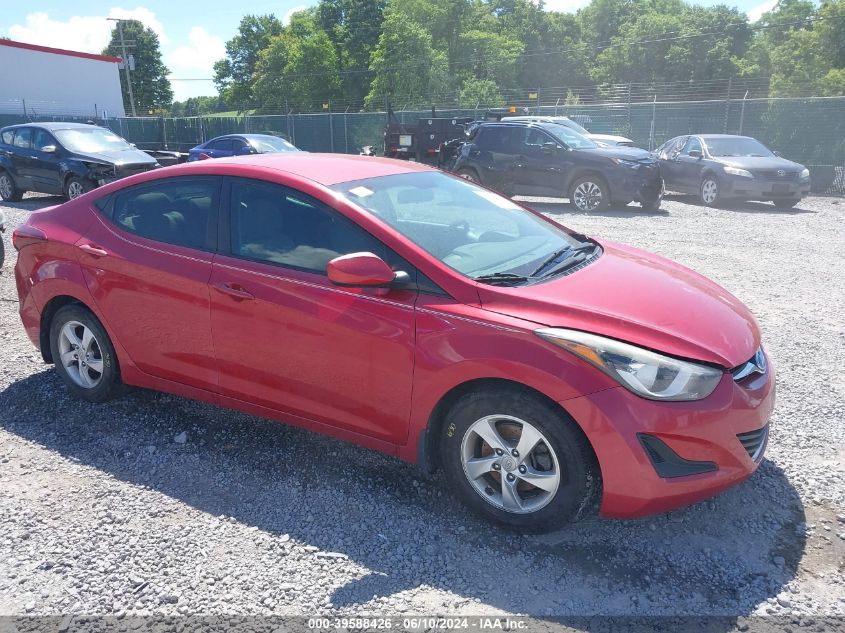 2015 HYUNDAI ELANTRA SE