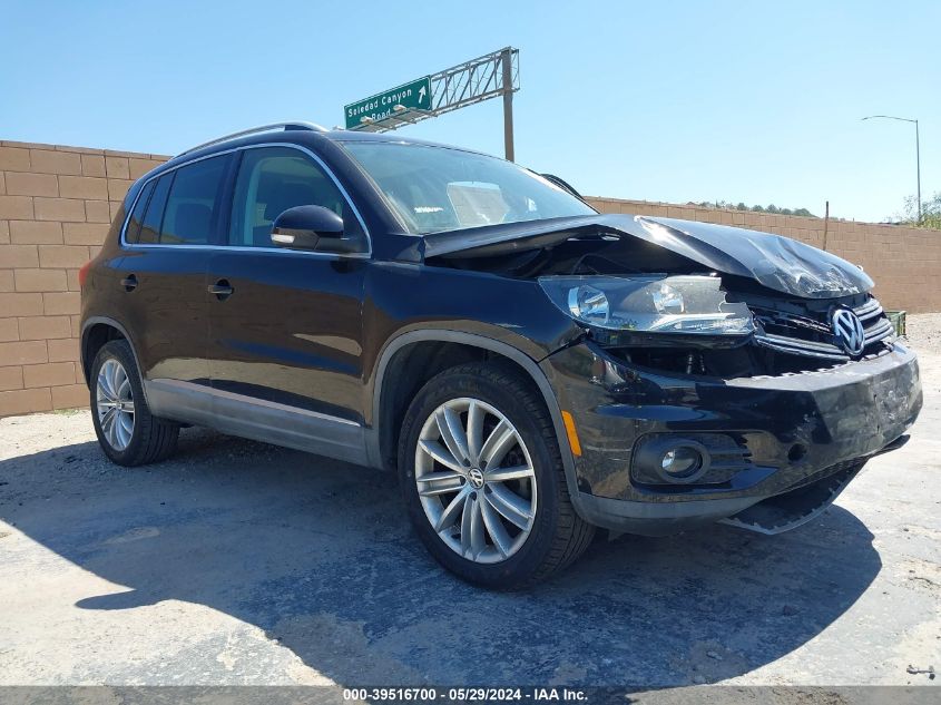 2014 VOLKSWAGEN TIGUAN SEL