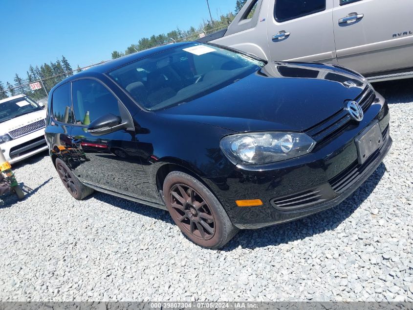 2010 VOLKSWAGEN GOLF 2-DOOR