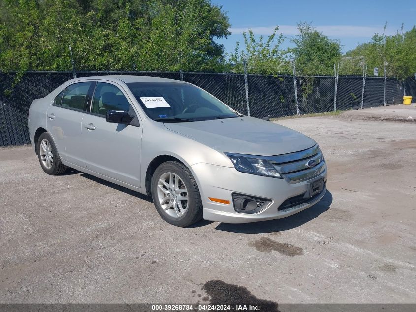 2010 FORD FUSION S