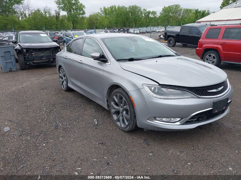 2015 CHRYSLER 200 C