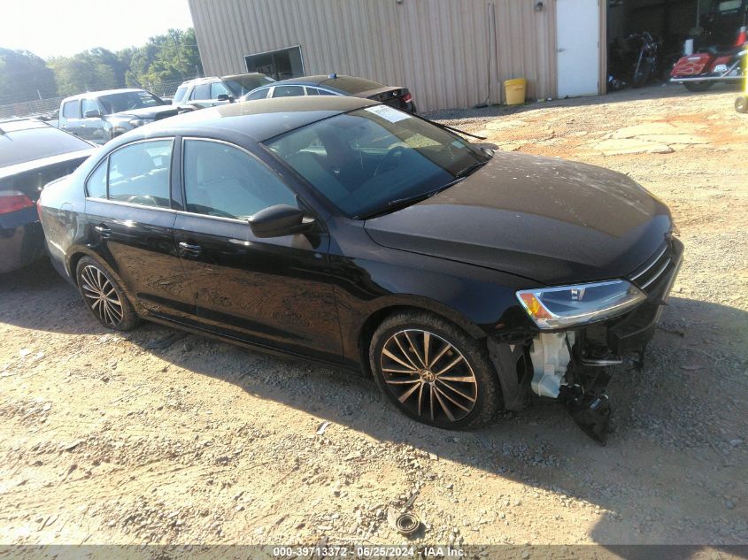 2016 VOLKSWAGEN JETTA SPORT