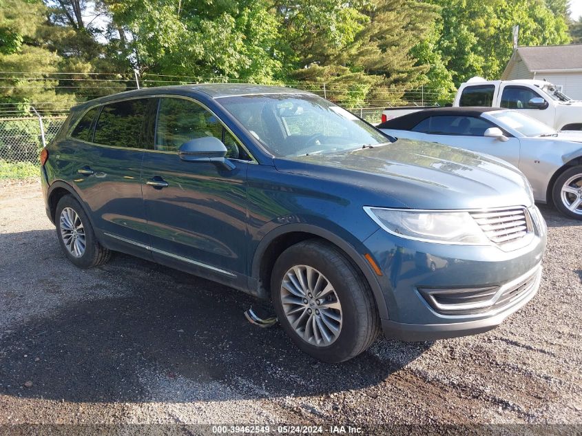 2016 LINCOLN MKX SELECT