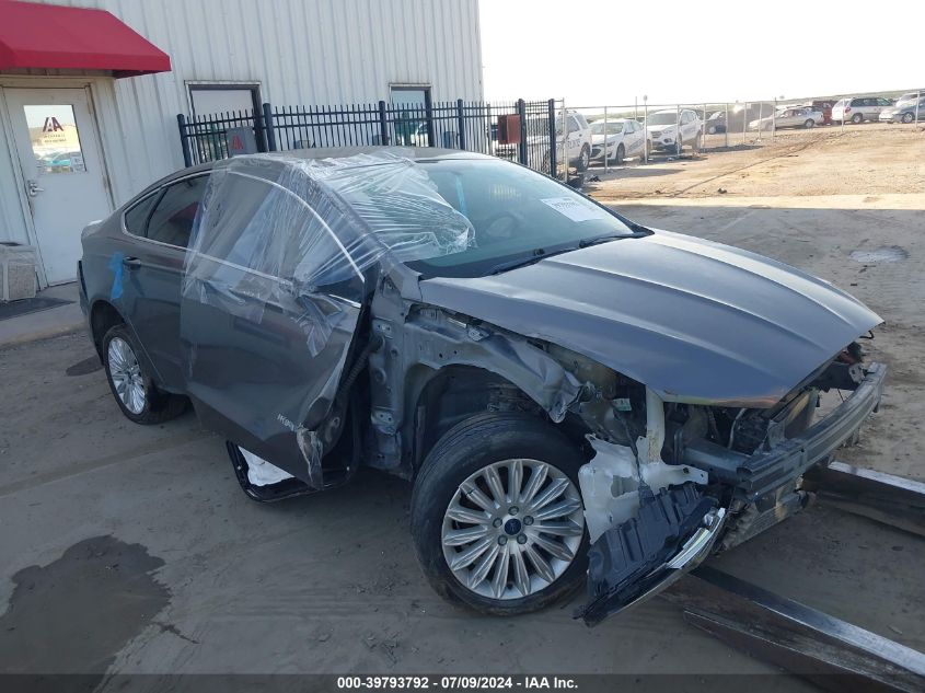 2014 FORD FUSION HYBRID SE